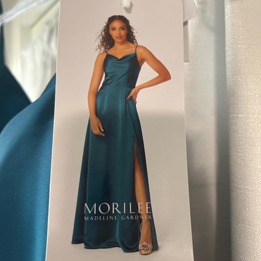 Morilee Teal Prom/Bridesmaid Dress